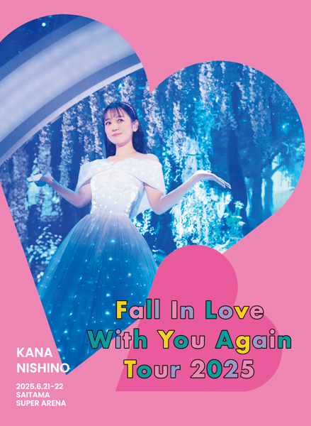 西野カナライブ音源「Fall In Love With You Again Tour 2025」10月31日配信リリース決定！