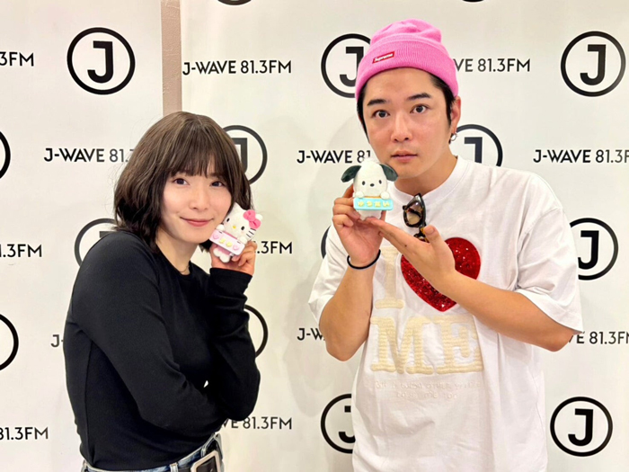 俳優・松岡茉優と千葉雄大がラジオで対談！ハマりすぎているガールズグループについて熱く語るJ-WAVE『Sanrio SMILEY SMILE』10/6週放送