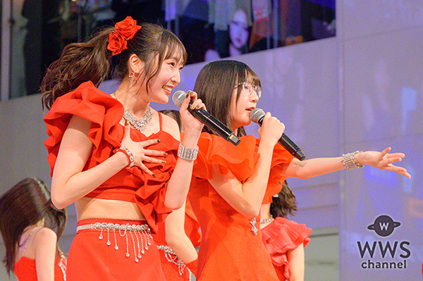 【写真特集】Juice=Juice、情熱的な真っ赤なドレス姿で新シングル「四の五の言わず颯(さっ)と別れてあげた:盛れ！ミ・アモーレ」を披露！