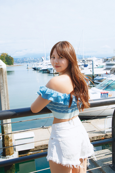 本郷柚巴3rd写真集、先行カット第3弾「圧倒的ゆずボディ」を解放した衝撃カットを公開！