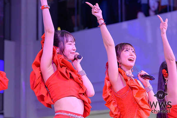 【写真特集】Juice=Juice、情熱的な真っ赤なドレス姿で新シングル「四の五の言わず颯(さっ)と別れてあげた:盛れ！ミ・アモーレ」を披露！