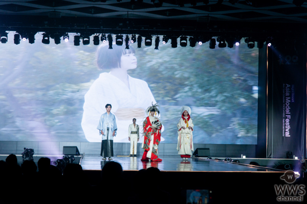 【動画】【FACE of ASIA】日本代表・Kiala、Aoi、朝日茉椰、伝統衣装で登場！着物クリエーターはとり、岩田ペリエ眞知子が優雅にコーディネート。＜Asia Model Festival 2025＞