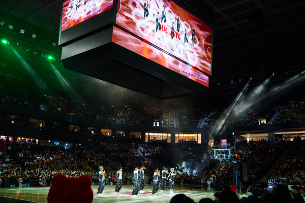 EXILE TRIBE、TOYOTA ARENA TOKYOで開催されたアルバルク東京ホームゲームに登場！