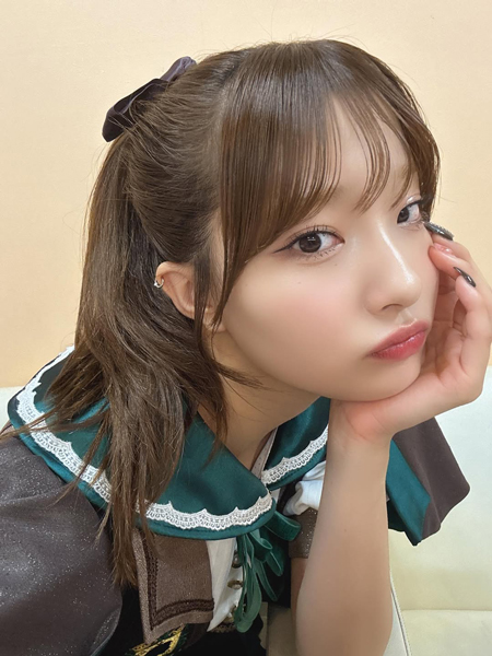 里仲菜月、反則級のポニテ姿にファン「すきーーー！！！」