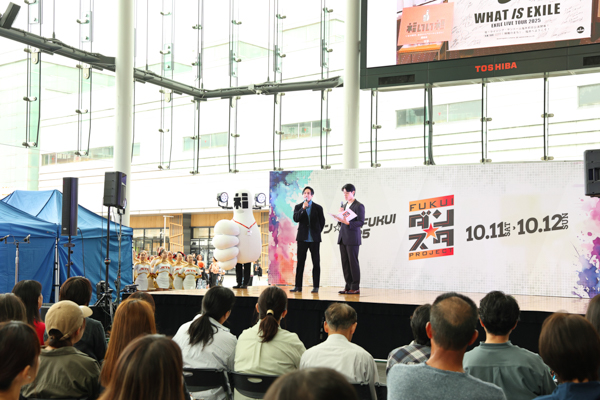 橘ケンチ登場で駅前沸騰！「ダン☆スタFUKUI 2025」2日間3会場を席巻！