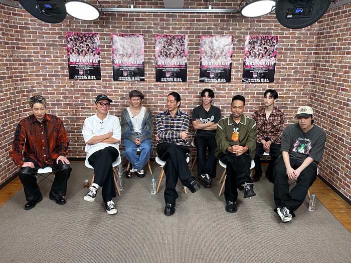EXILEが最新ツアー映像作品リリース当日に生配信イベントを開催！ライブ中のエピソードトークを披露