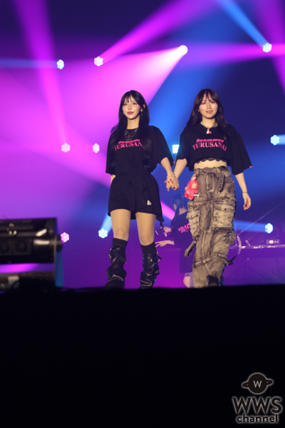 【写真特集】Ayana＆海羽凜、美肌チラ見せ「#FR2梅」衣装でランウェイを歩く！〈GIGA•GIGA SONIC presented by UtaTen / チェキチャ！〉