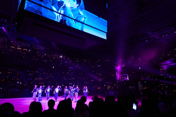 EXILE TRIBE、TOYOTA ARENA TOKYOで開催されたアルバルク東京ホームゲームに登場！