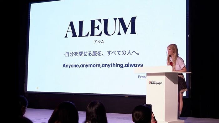 渋谷女子インターナショナルスクール初の校内ビジネスコンテスト、最優秀賞はファッションブランド「ALEUM（アルム）」に決定！