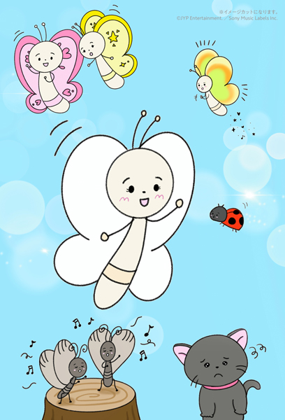 NiziU MAYAによる全編描き下ろしの絵本『まっしろなちょうちょ』をクリスマスイブに発売！お渡し会やパネル展の開催、ストア別特典のプレゼントも決定