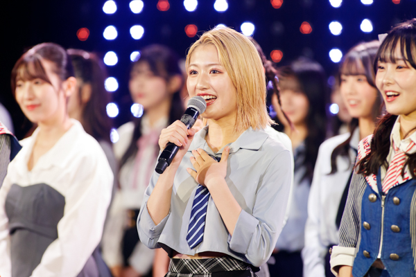 NMB48・塩月希依音が三代目キャプテンに就任！金髪ショートにヘアチェン「これまで髪の色を染めたこともありませんでした。メンバーからも『かっこいい』と言われて嬉しい」