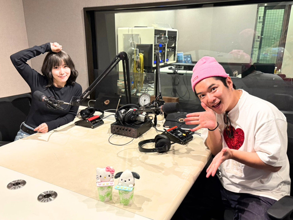 俳優・松岡茉優と千葉雄大がラジオで対談！ハマりすぎているガールズグループについて熱く語るJ-WAVE『Sanrio SMILEY SMILE』10/6週放送