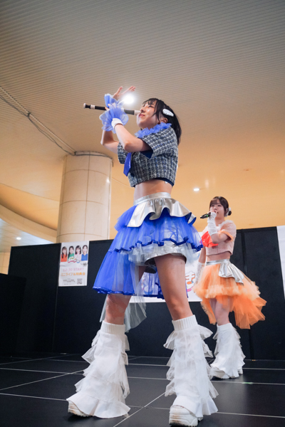 アップアップガールズ（２）新曲初披露！『にきちゃん Road to Zepp アップアップガールズ（２）×ロージークロニクル』発表！10月26日にきちゃん大勝負っ！に向けて！フリーライブin汐留【レポート】