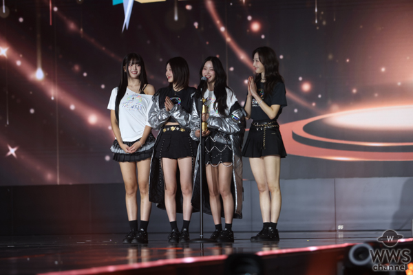 【FACE of ASIA】韓国ガールズグループ・H1-KEY（ハイキー）、黒のミニ丈衣装で美脚あらわなダンスパフォーマンス！ ＜Asia Model Festival 2025＞