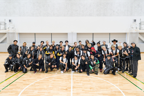 EXILE TRIBE、TOYOTA ARENA TOKYOで開催されたアルバルク東京ホームゲームに登場！