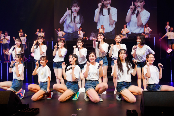 新キャプテン・塩月希依音が飛躍宣言！NMB48「15th Anniversary LIVE」大阪で開催