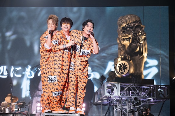 【ライブレポート】NEWS＆氣志團・綾小路翔＆BUCK∞TICK・星野英彦の一夜限りの夢のコラボ！＜サントリー オールフリーpresents 氣志團万博2025 関東爆音パビリオン powered by Epson＞