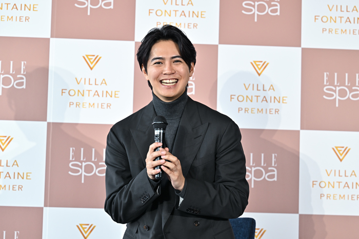 GENERATIONS片寄涼太登壇！「特に白濱亜嵐はサウナ好きなので飛んでくるかも（笑）」『ELLE SPA』開業プレスイベント」