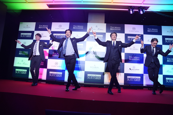 尾上松也、池江璃花子ら登壇「SUITS OF THE YEAR 2025（スーツ・オブ・ザ・イヤー 2025）」授賞式が開催！