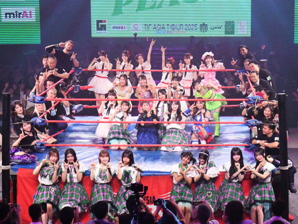 アップアップガールズ（プロレス）＆KLP48＆NGT48＆矢口真里ら集結！マレーシアでアイドル×女子プロレス新イベント『GOOD LIFE presents LOVE & PEACE』初開催　