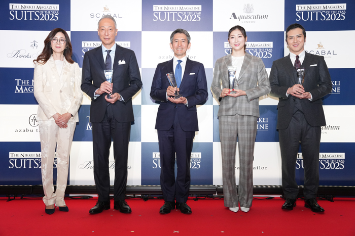 尾上松也、池江璃花子ら登壇「SUITS OF THE YEAR 2025（スーツ・オブ・ザ・イヤー 2025）」授賞式が開催！