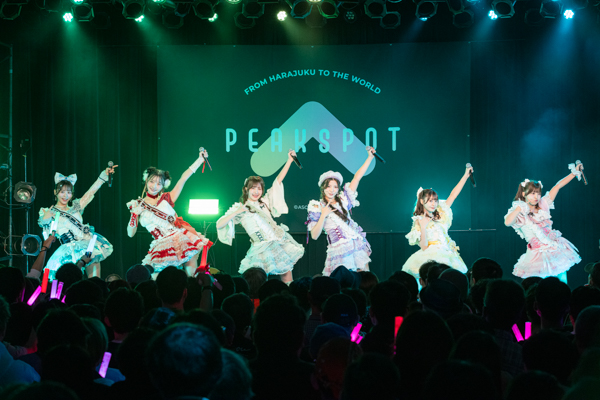 PEAK SPOT初主催ライブでlog youが鮮烈デビュー！フレッシュな4曲を堂々披露