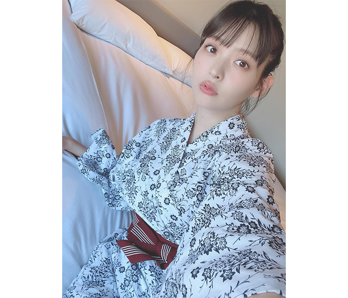 「かわいいぴょん」上坂すみれ、清楚キュートな浴衣姿公開！