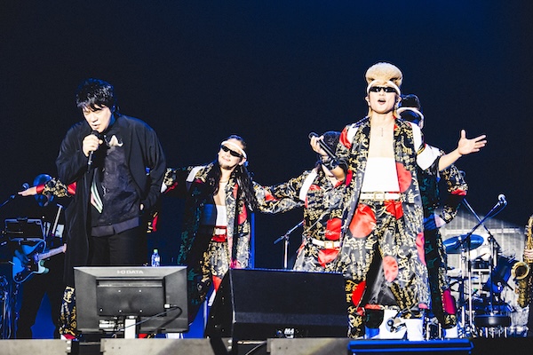 【ライブレポート】ASKA、氣志團・綾小路翔と『パラダイス銀河』熱唱！＜サントリー オールフリーpresents 氣志團万博2025 関東爆音パビリオン powered by Epson＞