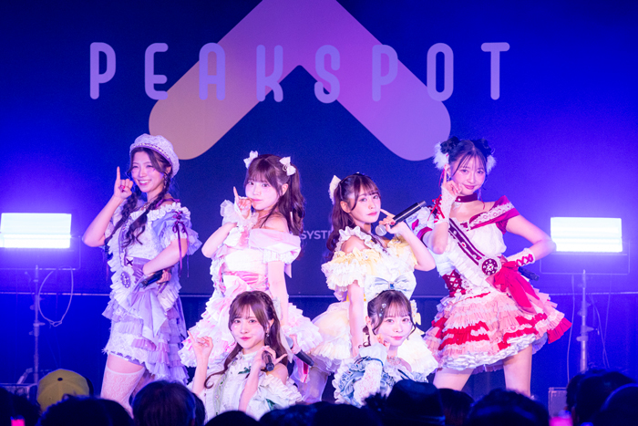 PEAK SPOT初主催ライブでlog youが鮮烈デビュー！フレッシュな4曲を堂々披露
