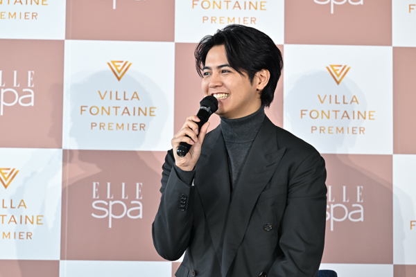 GENERATIONS片寄涼太登壇！「特に白濱亜嵐はサウナ好きなので飛んでくるかも（笑）」『ELLE SPA』開業プレスイベント」