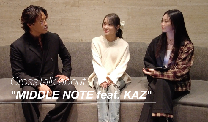 鷲尾伶菜「MIDDLE NOTE feat. KAZ」スペシャル対談映像公開！