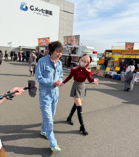 「ジーフェス2025」公式グルメアンバサダー就任のざわちん。パワーを貰う！！