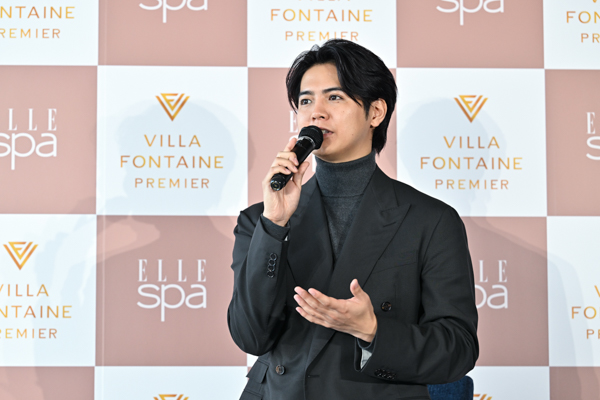 GENERATIONS片寄涼太登壇！「特に白濱亜嵐はサウナ好きなので飛んでくるかも（笑）」『ELLE SPA』開業プレスイベント」