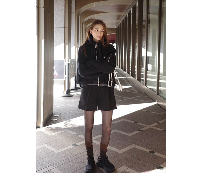 大野 いと、美脚きわだつ統一コーデにファン歓喜の声