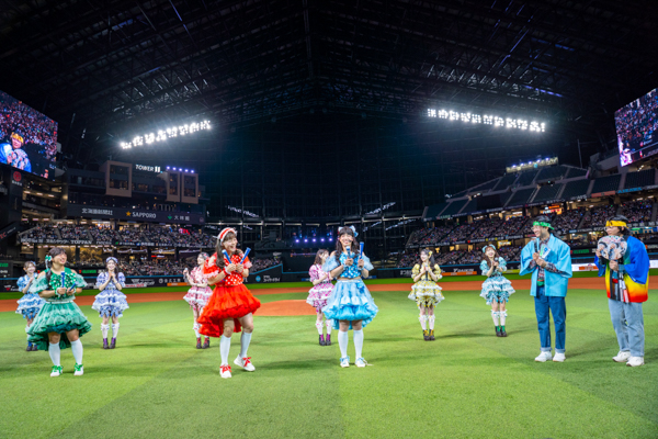 超ときめき♡宣伝部、ファイターズのファン感謝祭で「清宮FRIENDS」と共演！