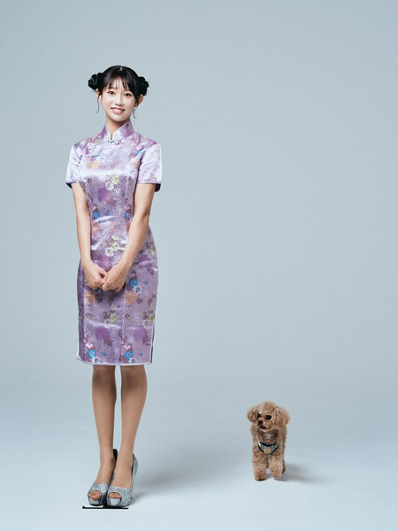 堀江聖夏、曲線美あらわなチャイナドレス姿にファン悶絶「めっちゃ綺麗かわいい」