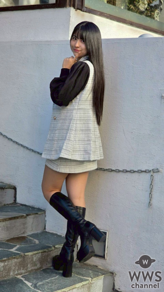 【写真特集】現役中学生アイドル・青山なな子、大人を意識した ミニスカコーデで登場！ 「色んなことに挑戦して、たくさんの人に見てもらえるように」