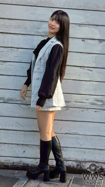 【写真特集】現役中学生アイドル・青山なな子、大人を意識した ミニスカコーデで登場！ 「色んなことに挑戦して、たくさんの人に見てもらえるように」