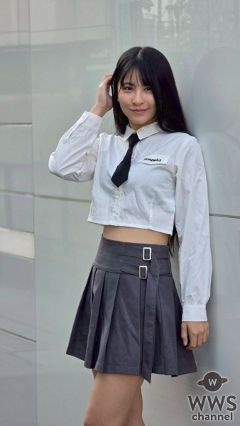 【写真特集】現役中学生アイドル・青山なな子、大人を意識した ミニスカコーデで登場！ 「色んなことに挑戦して、たくさんの人に見てもらえるように」