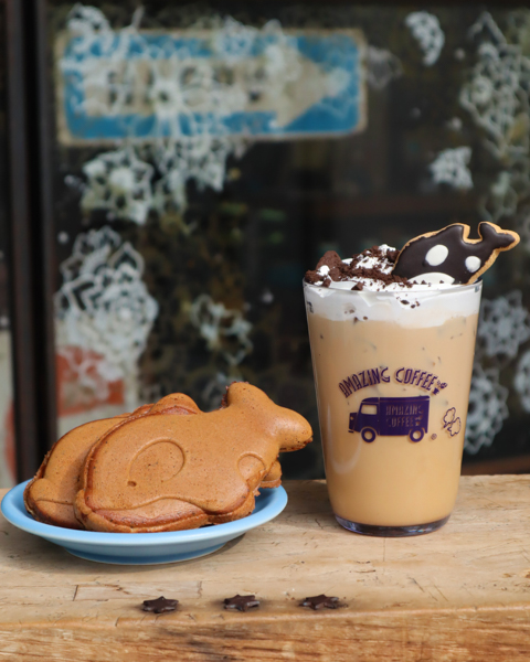 TETSUYA　AMAZING COFFEE コラボレーション店舗第三号店「ORCAFE produced by AMAZING COFFEE」を神⼾須磨シーワールド内に12/1にOPEN！！