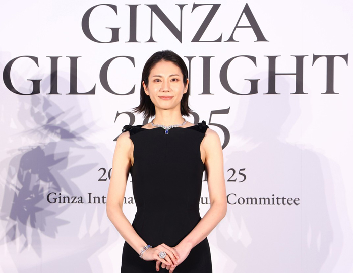 〈イベントレポート〉俳優・松下奈緒が登壇！GINZA GILC NIGHT 2025 点灯式