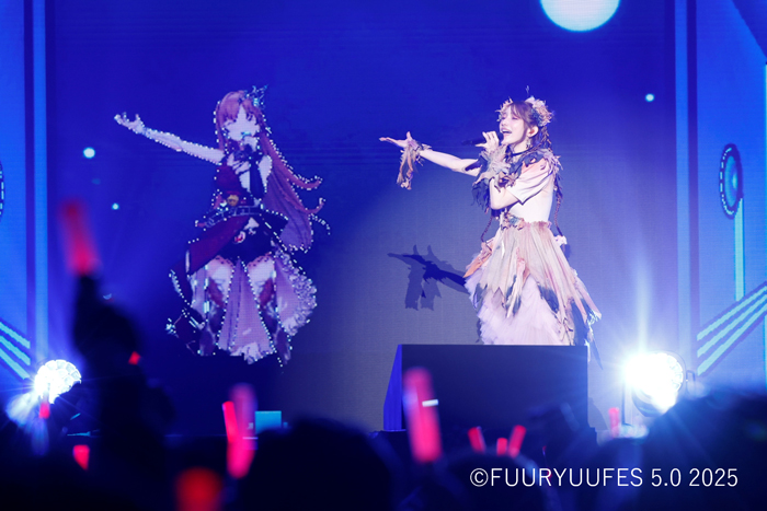 後藤真希がリアル×バーチャルで魅せる！後藤真希がリアル×バーチャルで魅せる！大人気曲『恋愛レボリューション21』を熱唱！「FUURYUUFES 5.0 2025」開催！