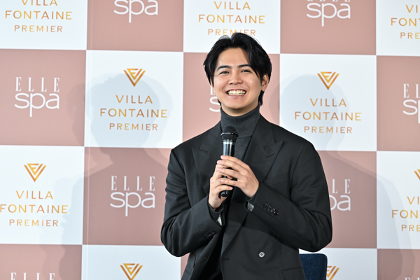 GENERATIONS片寄涼太登壇！「特に白濱亜嵐はサウナ好きなので飛んでくるかも（笑）」『ELLE SPA』開業プレスイベント」