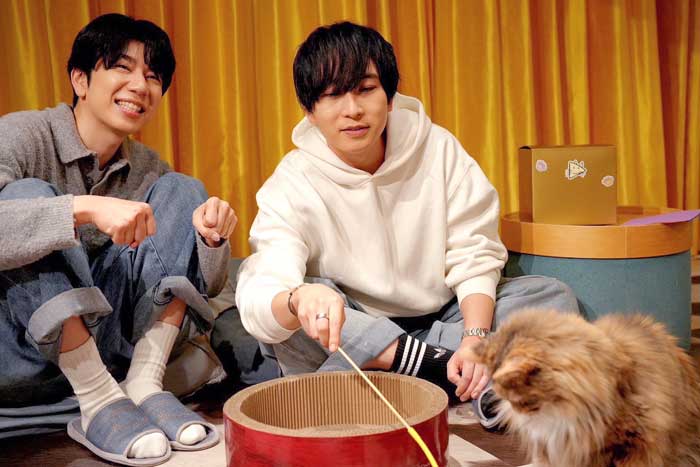 声優・中島ヨシキ＆西山宏太朗、猫だけのライブ配信アプリ「nekochan」で猫尽くしの生配信を実施！
