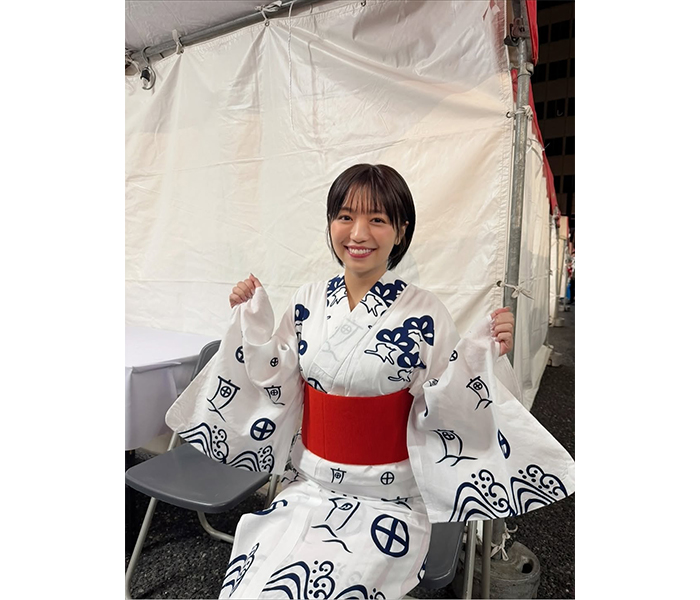 大原優乃、美しすぎる浴衣姿やはっぴ姿にファン歓喜