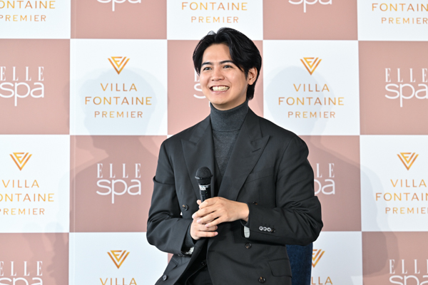 GENERATIONS片寄涼太登壇！「特に白濱亜嵐はサウナ好きなので飛んでくるかも（笑）」『ELLE SPA』開業プレスイベント」