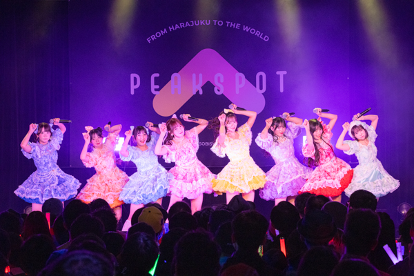 PEAK SPOT初主催ライブでlog youが鮮烈デビュー！フレッシュな4曲を堂々披露