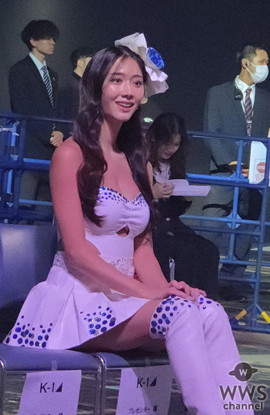 【動画】9等身で奇跡のボディ・斎藤恭代がK-1 スペシャルラウンドガールで登場！＜K-1 WORLD MAX 2025＞