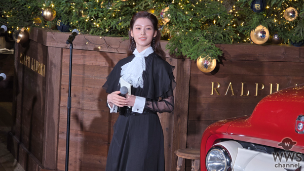 【動画】TWICE・SANAがラルフ ローレン クリスマス点灯式に登場！「最近はスーパーマリオゲームにハマっています」