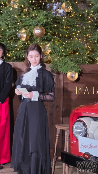 【動画】TWICE・SANAがラルフ ローレン クリスマス点灯式に登場！「最近はスーパーマリオゲームにハマっています」